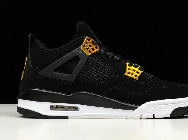 Rep Metallic Jordan Gold-White Black Air 308497-032 4 Royalty 0822